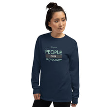 Load image into Gallery viewer, People Over Productivity - Long Sleeve
