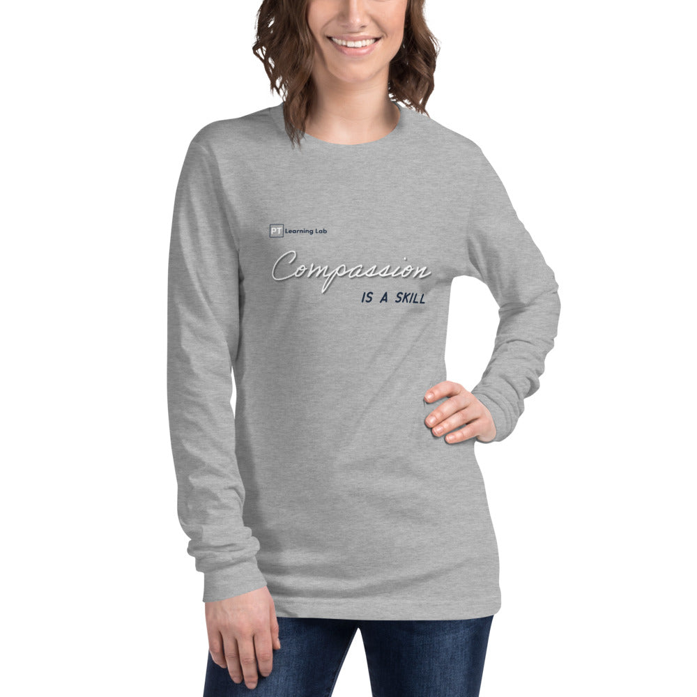 Compassion Is A Skill - Long Sleeve (Gray)
