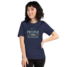 Load image into Gallery viewer, People Over Productivity - Short Sleeve
